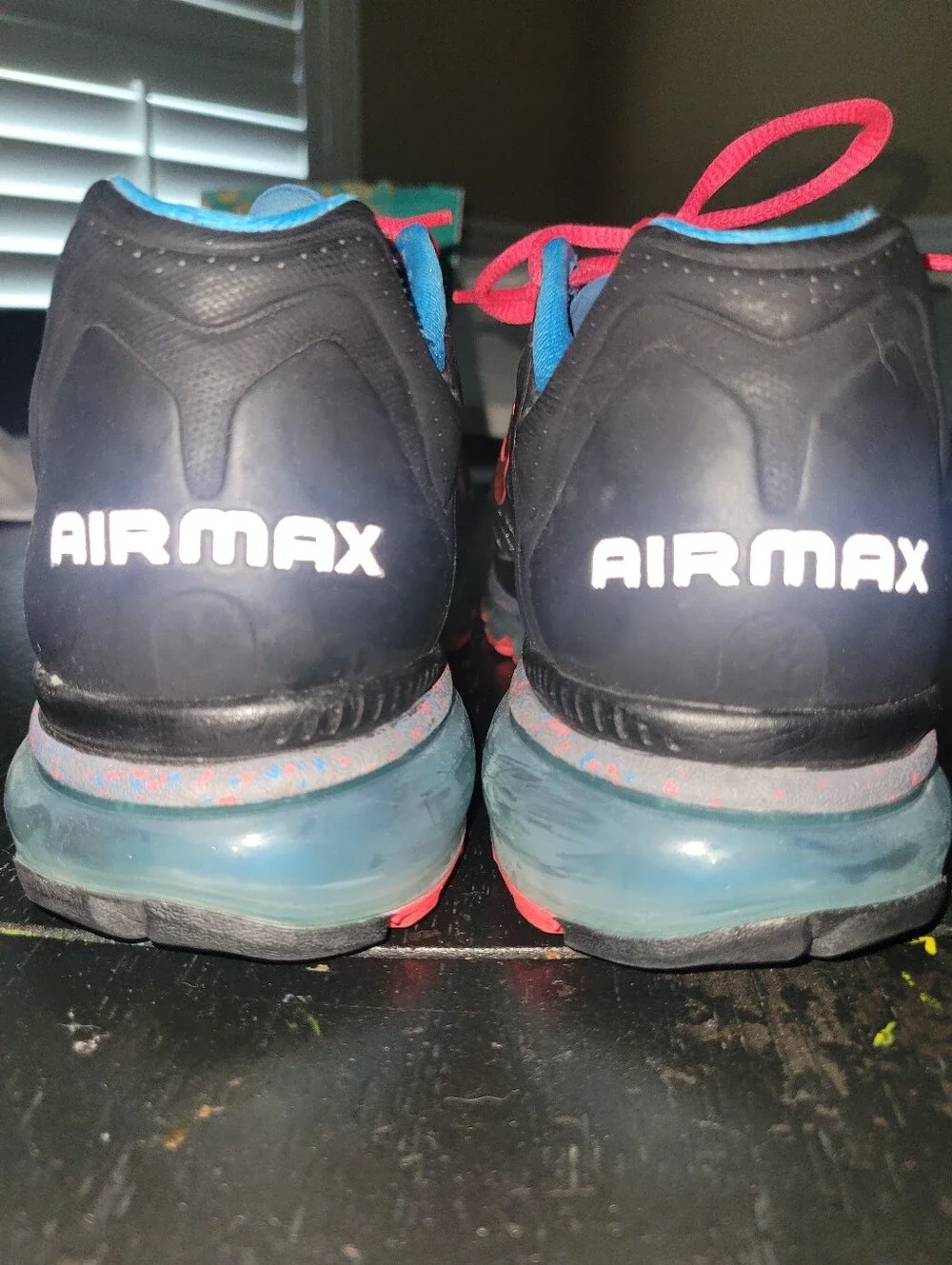 Nike Women's AirMax FitSole Pink Grey Blue Tennis Shoes
